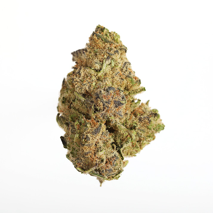 Leaf411 member Seed & Smith’s Mimosa (Clementine x Purple Punch) strain contains an average 17.5% THC, and a myrcene, pinene and limonene terpene profile.