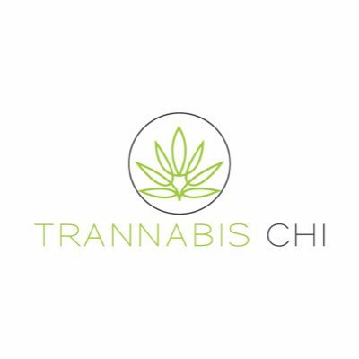 Trannabis Chi logo, featuring a cannabis leaf representing balance and collective consciousness.